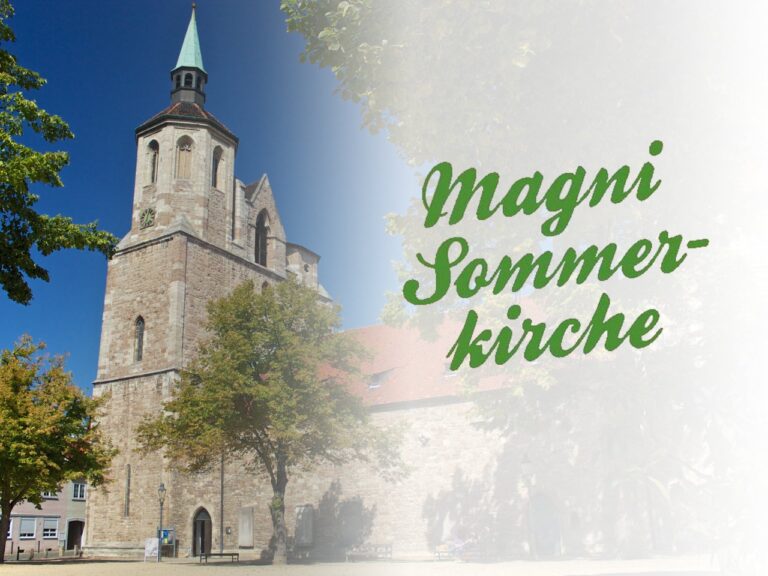 Mehr über den Artikel erfahren Bürgersingen an der Magni Sommerkirche | 13.08.25