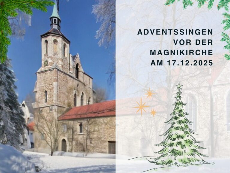 Mehr über den Artikel erfahren Adventssingen vor der Magnikirche | 17.12.25