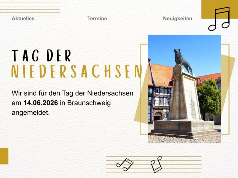 Mehr über den Artikel erfahren Tag der Niedersachsen | 14.06.2026