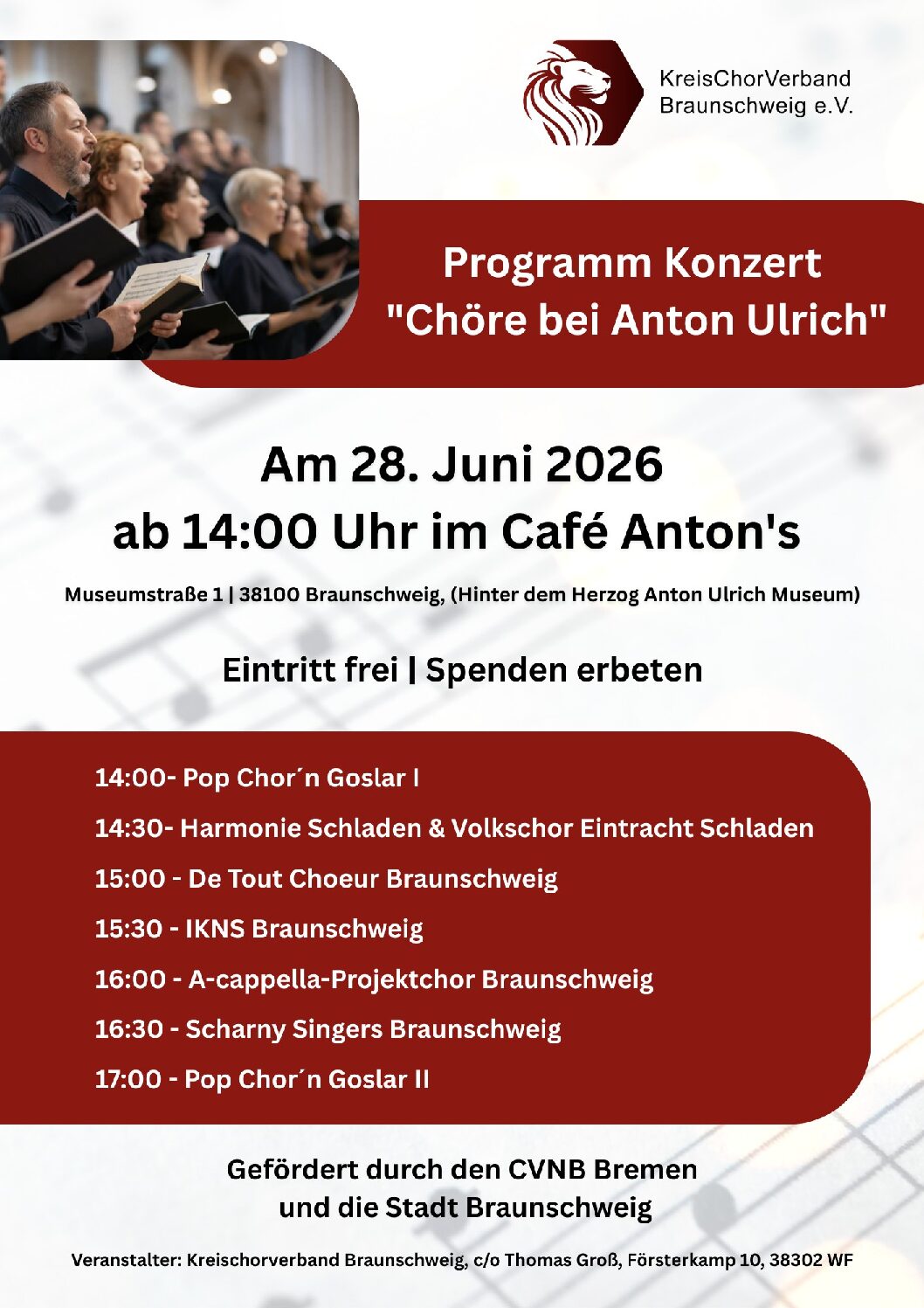 Du betrachtest gerade Konzert im Café Anton´s